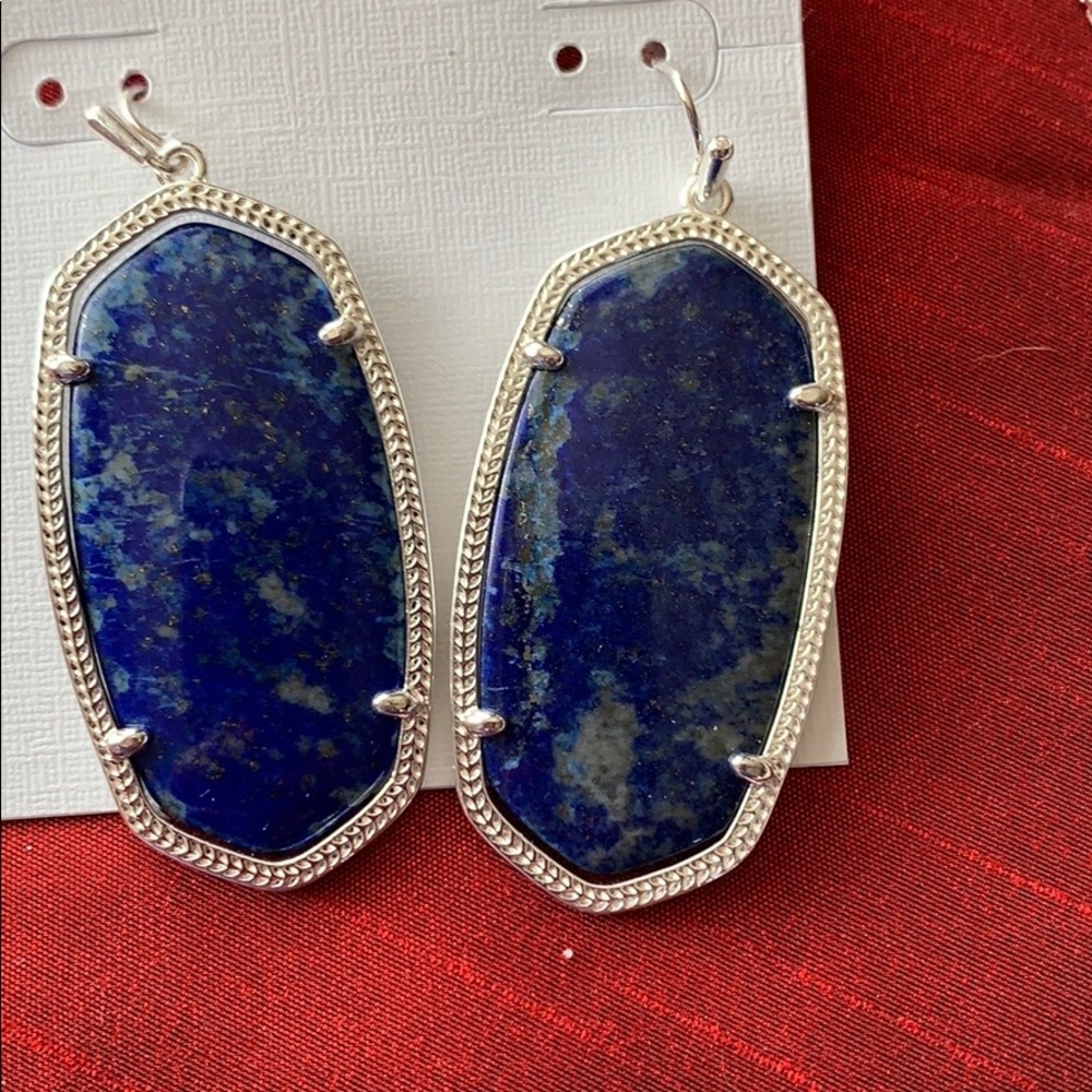 Kendra Scott blue earrings
